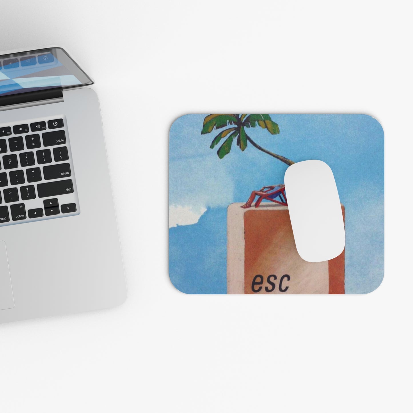 Escape Mouse Pad - Colorful Desk Accessory, Home Office Essentials