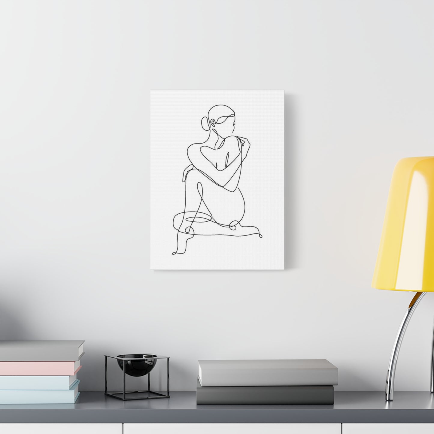 Minimalist Line Drawing Art Print