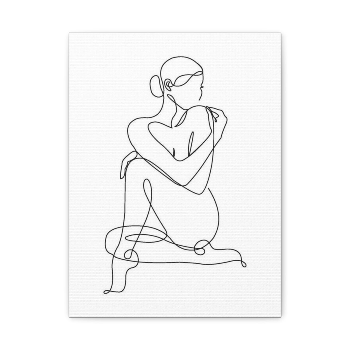 Minimalist Line Drawing Art Print