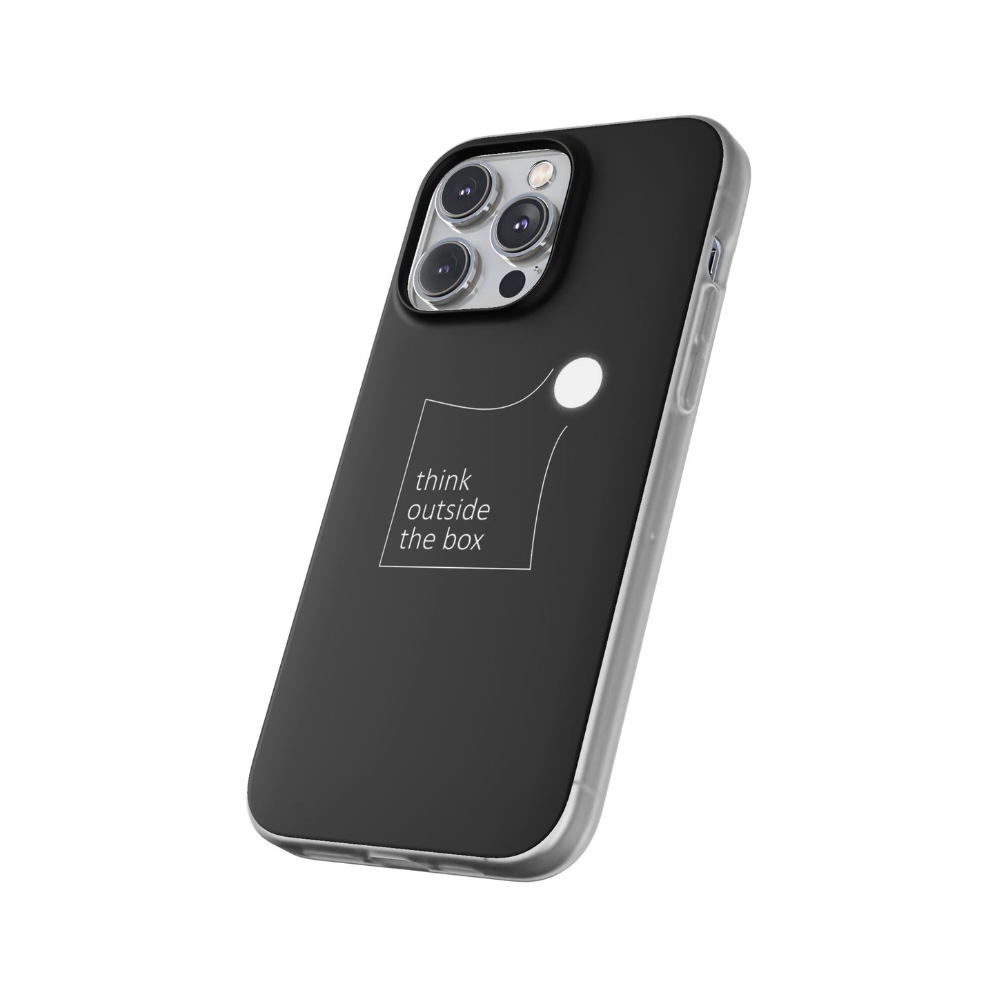 Think Outside The Box Flexible Phone Case