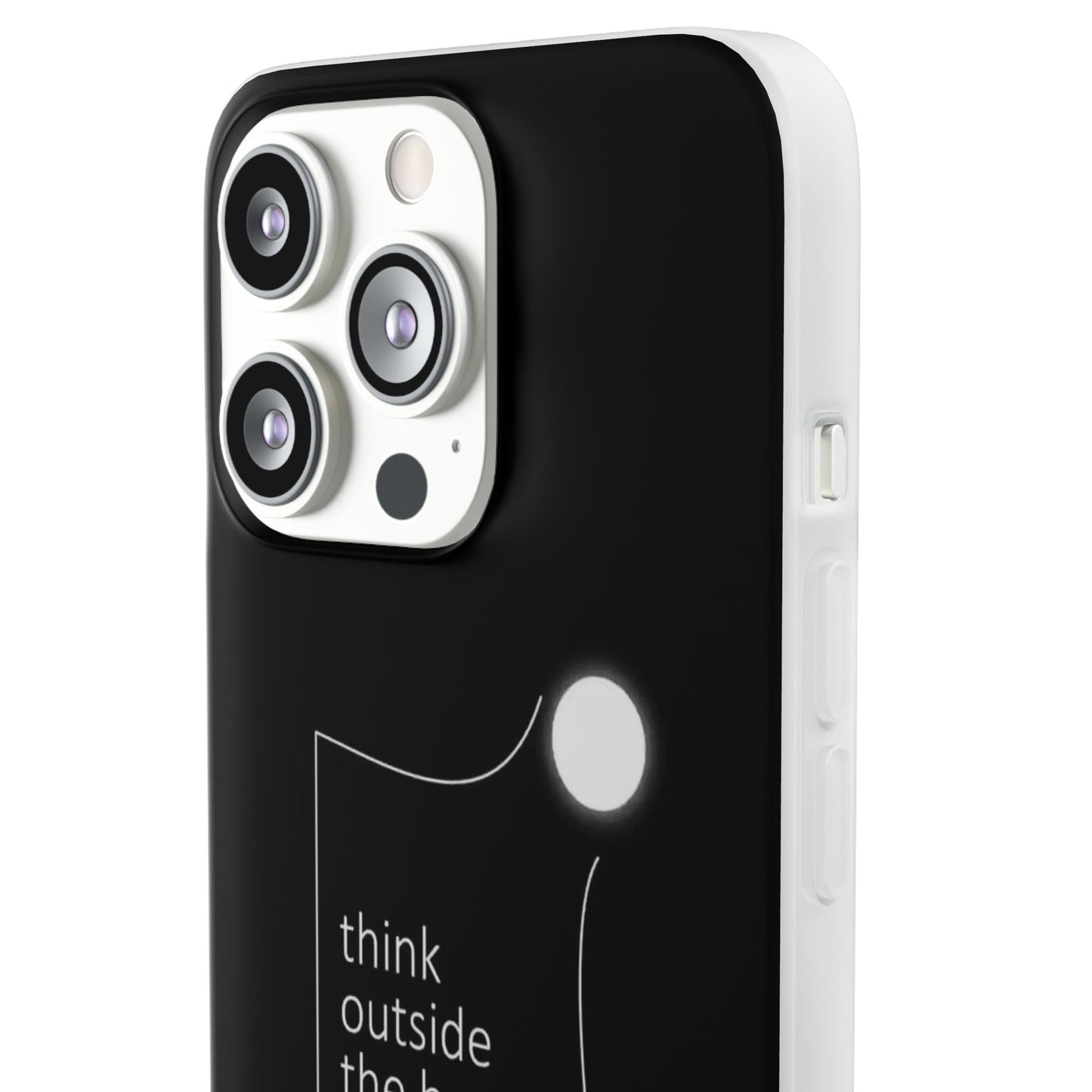 Think Outside The Box Flexible Phone Case