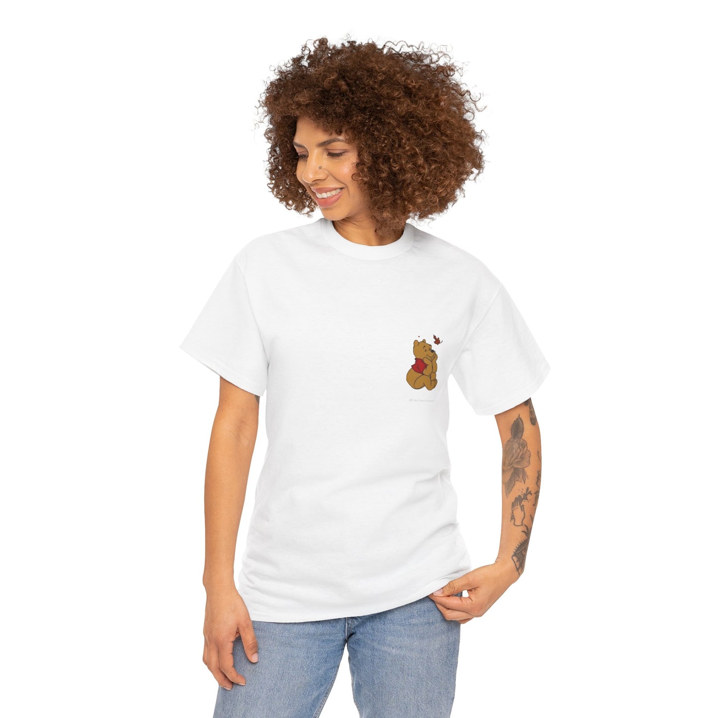 Cute Bear and Heart T-Shirt