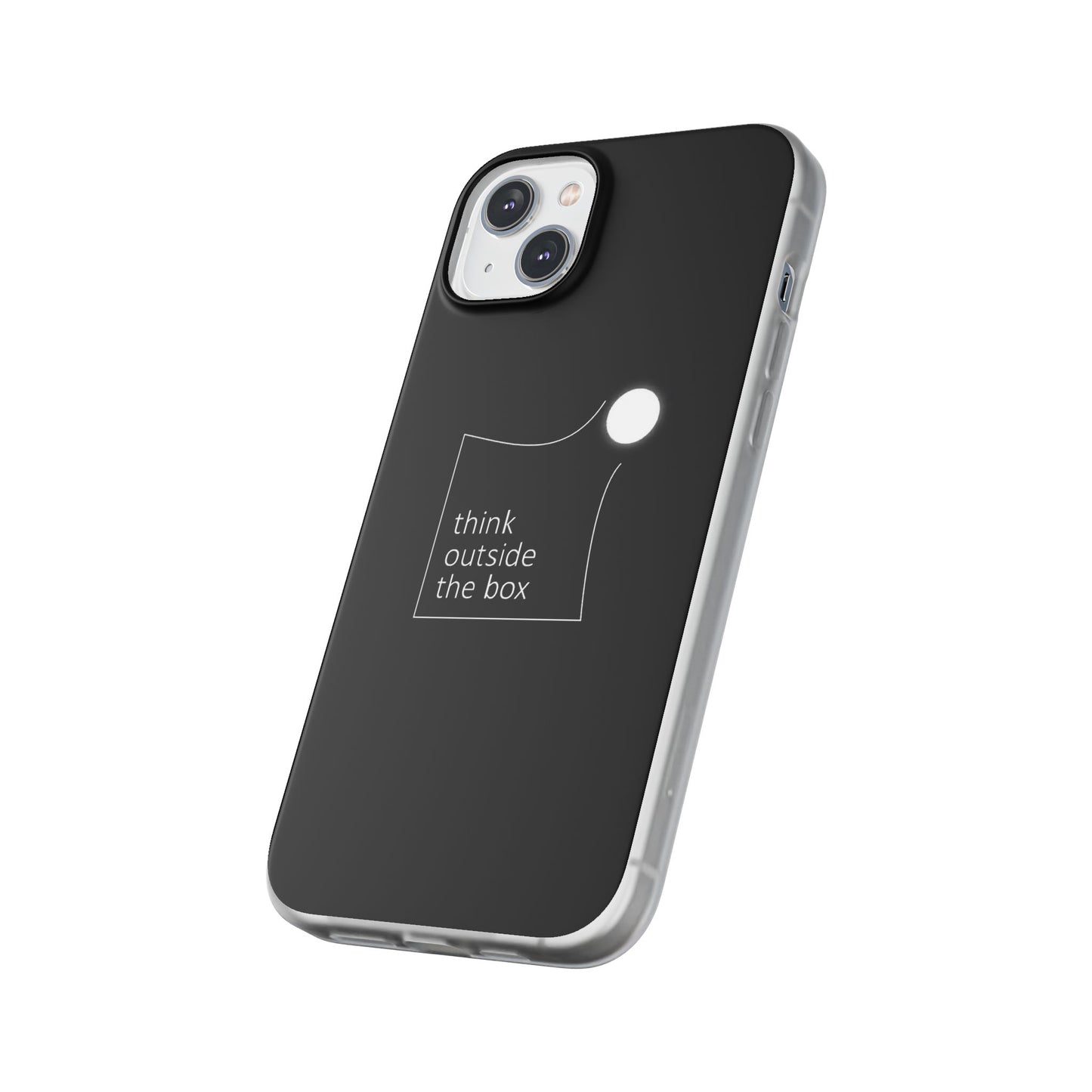 Think Outside The Box Flexible Phone Case