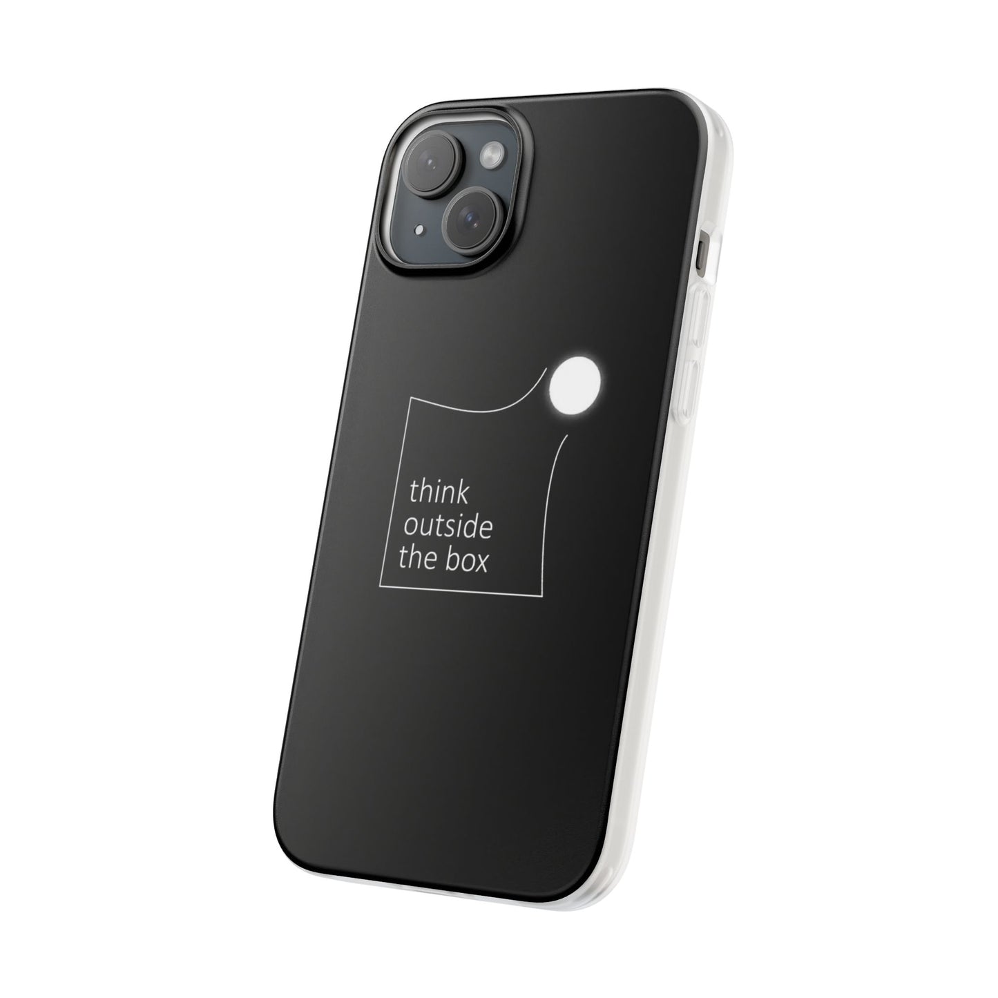 Think Outside The Box Flexible Phone Case