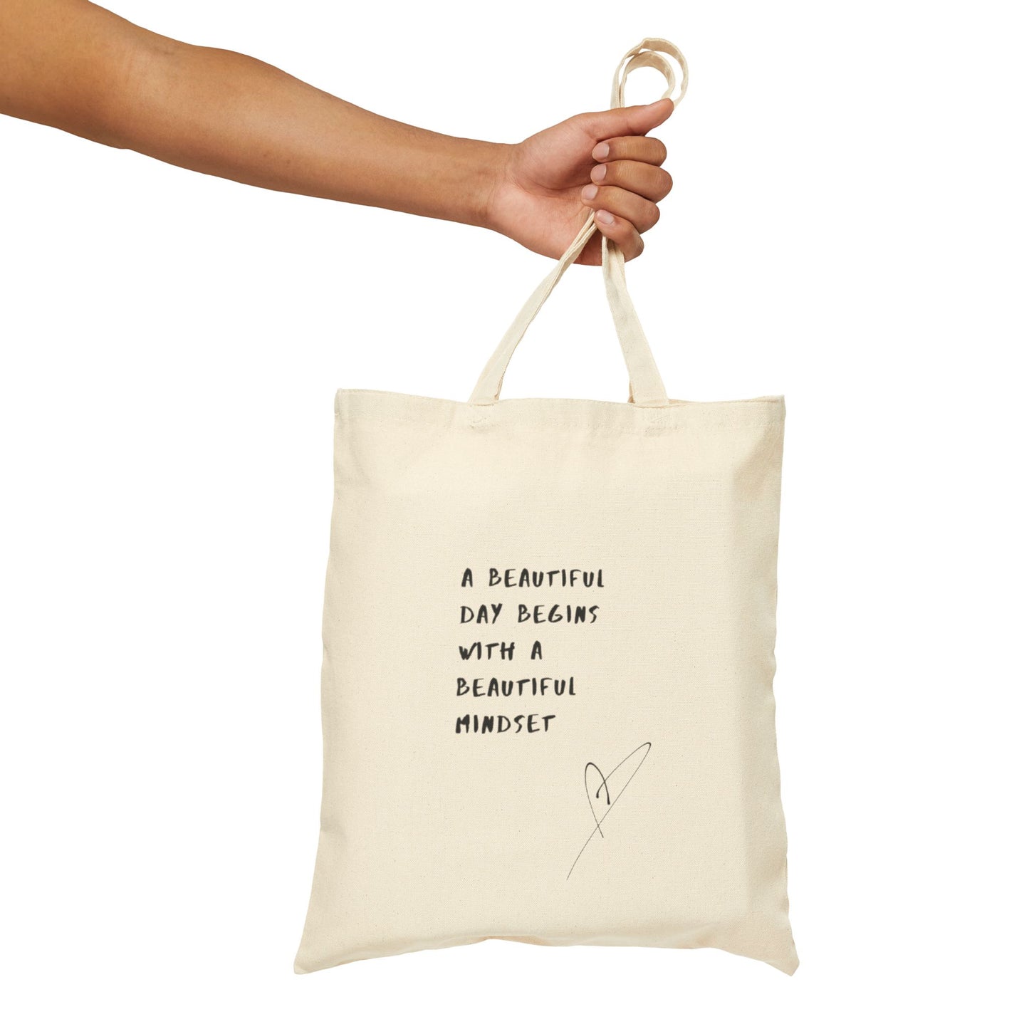 Inspirational Eco-Friendly Cotton Tote Bag