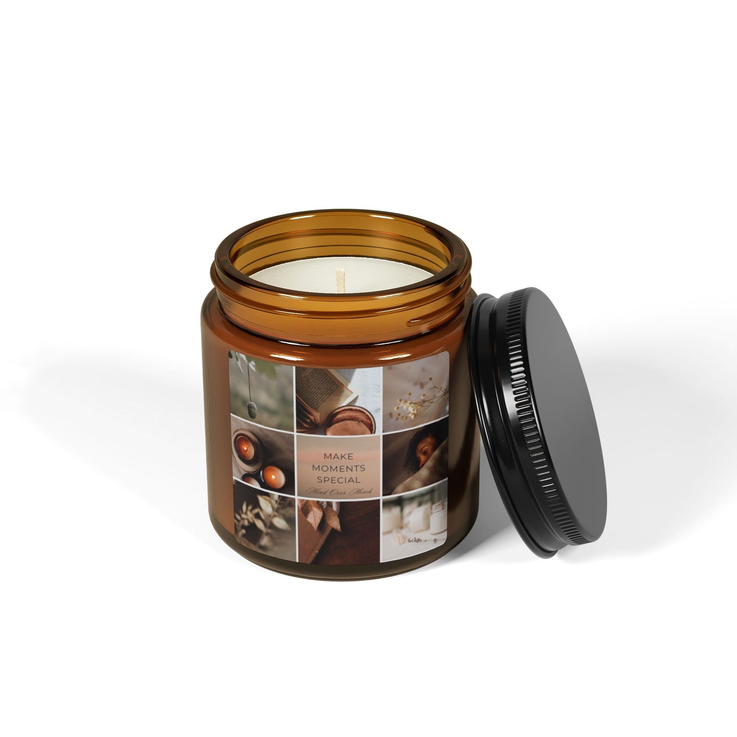 Warm Moments Soy Candle - Eco-Friendly