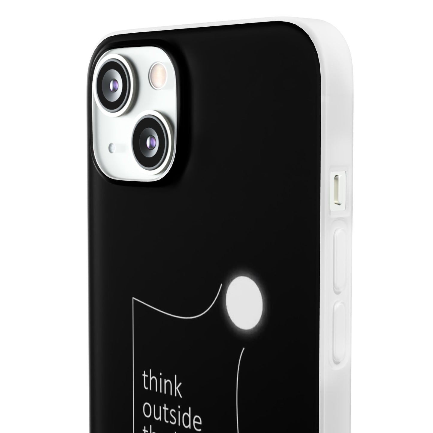 Think Outside The Box Flexible Phone Case