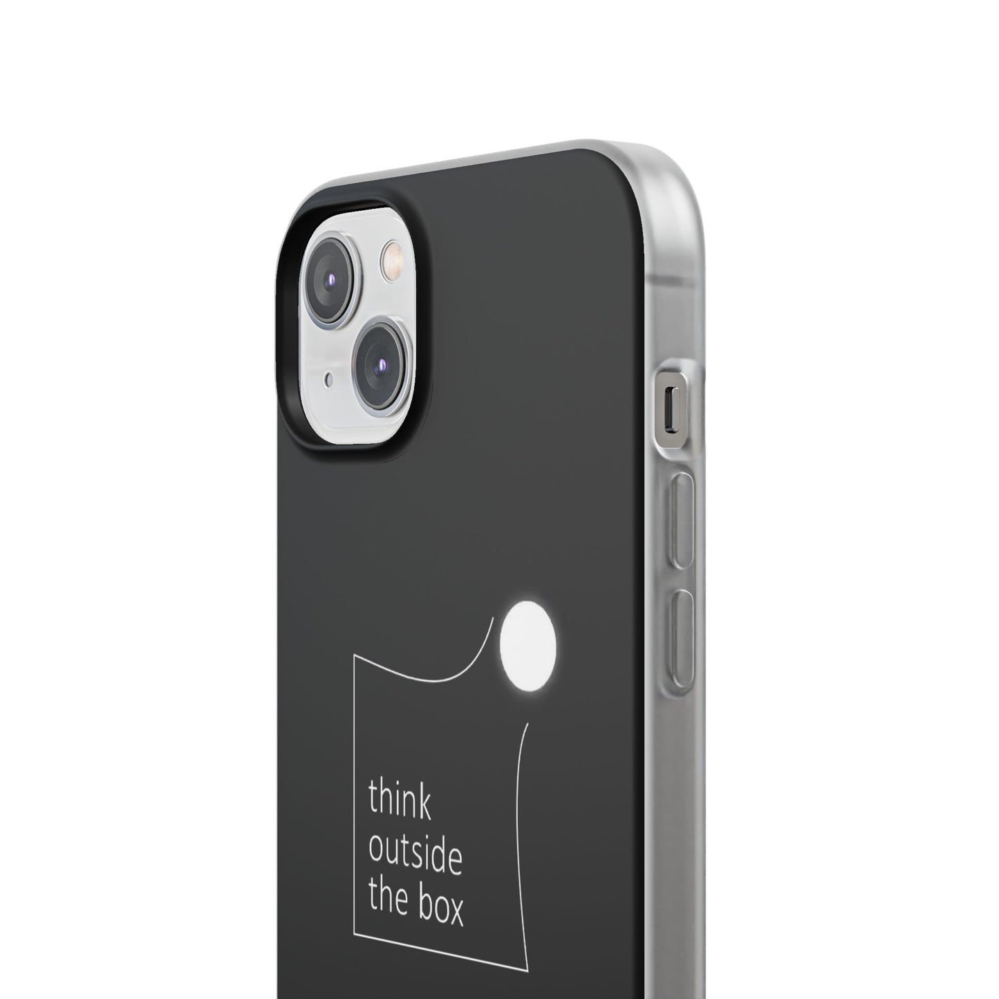 Think Outside The Box Flexible Phone Case