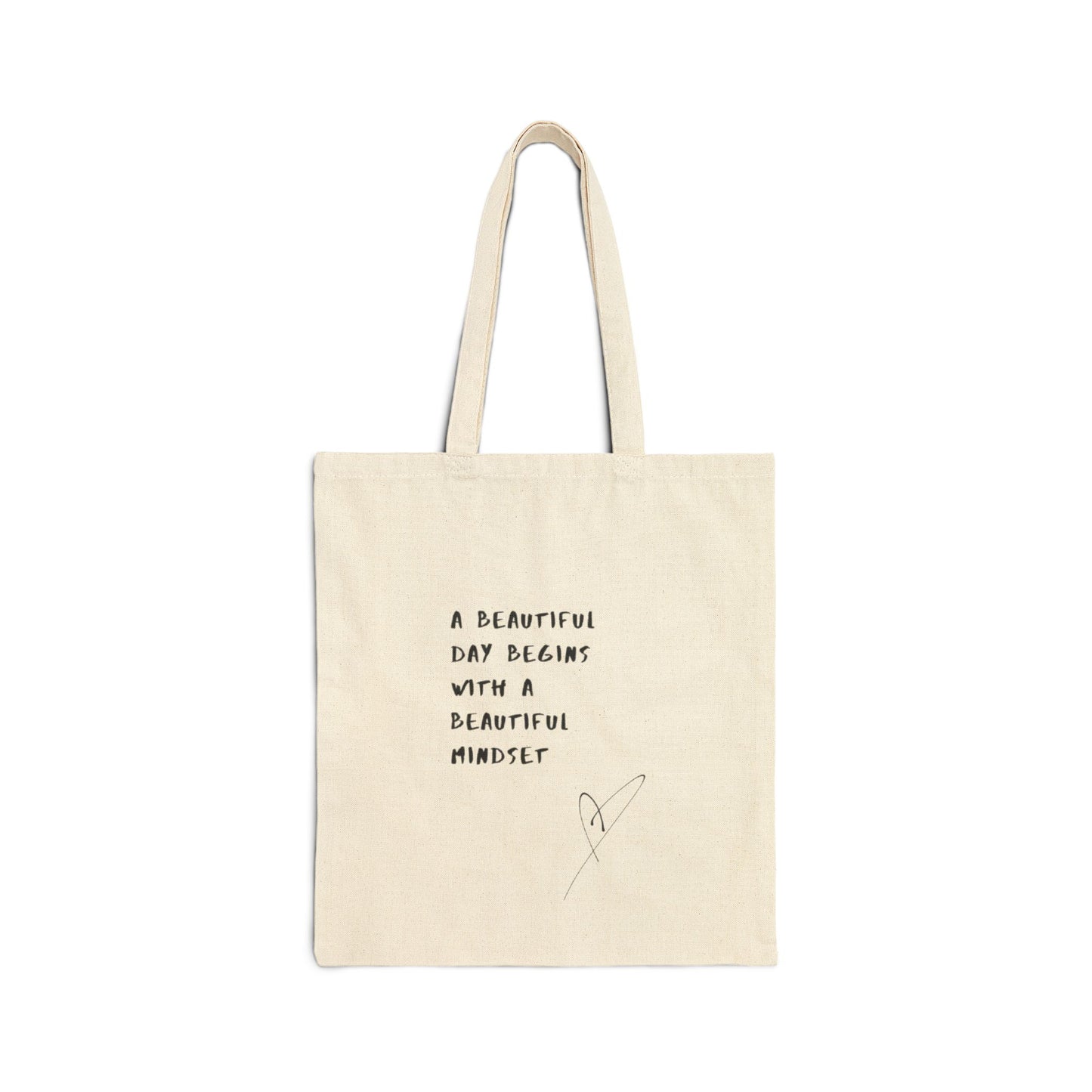 Inspirational Eco-Friendly Cotton Tote Bag