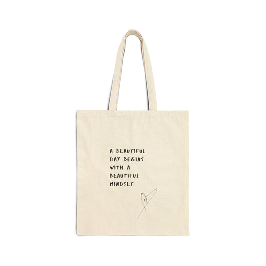 Inspirational Eco-Friendly Cotton Tote Bag