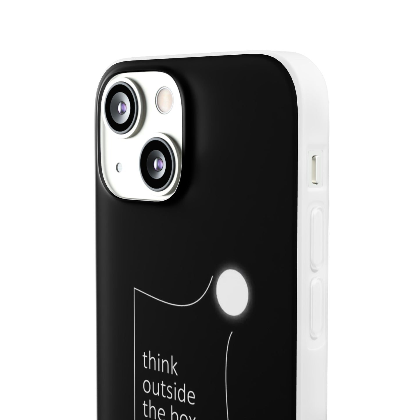 Think Outside The Box Flexible Phone Case