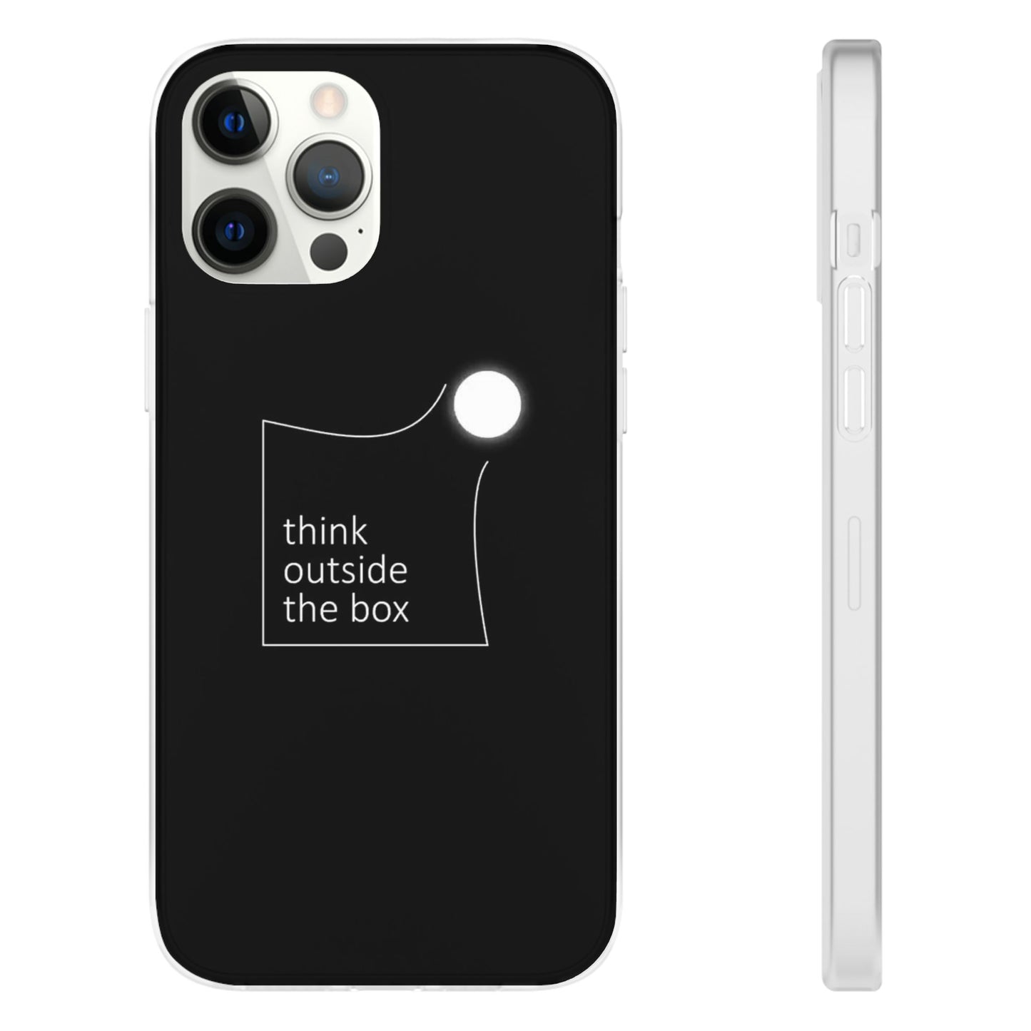 Think Outside The Box Flexible Phone Case