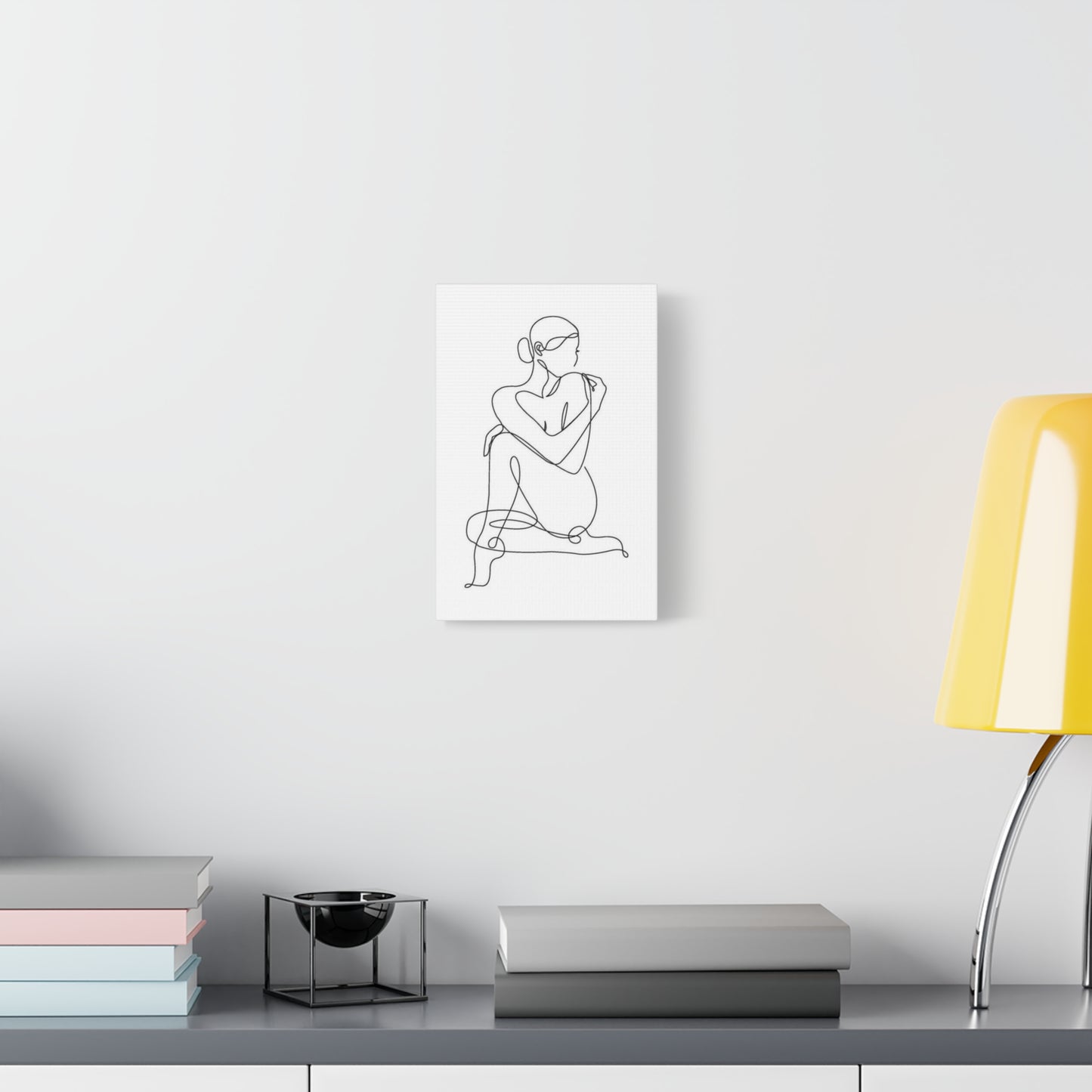 Minimalist Line Drawing Art Print