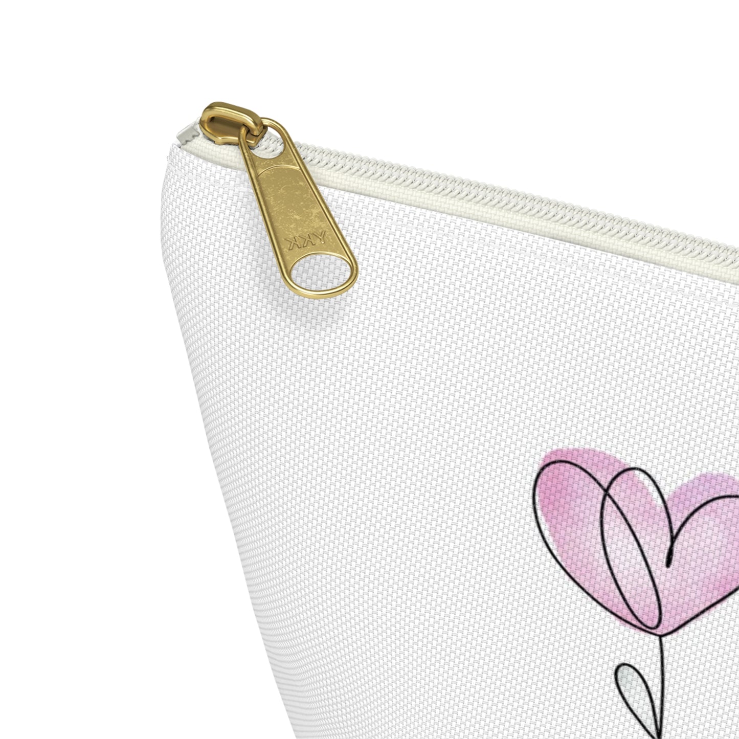 Floral Accessory Pouch, Cute Makeup Bag, Travel Essentials Organizer