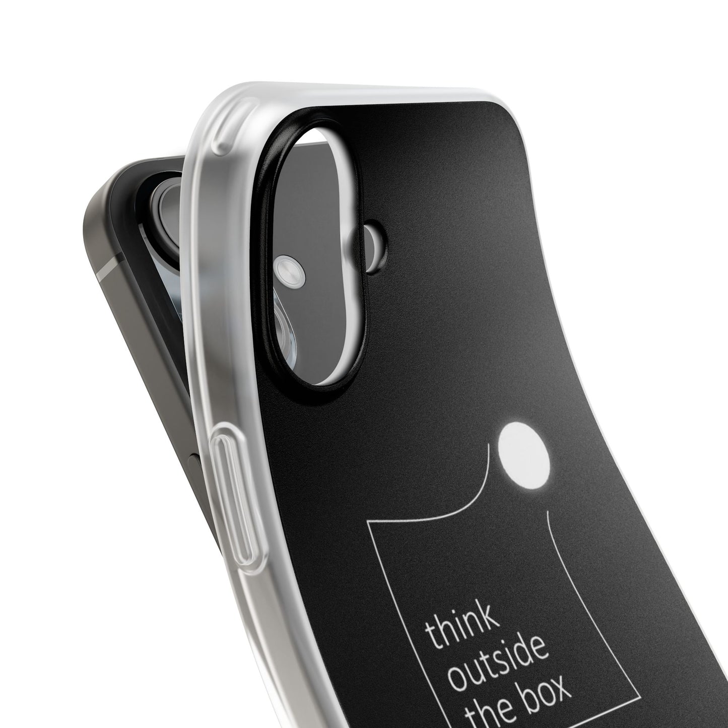 Think Outside The Box Flexible Phone Case