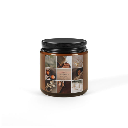 Warm Moments Soy Candle - Eco-Friendly
