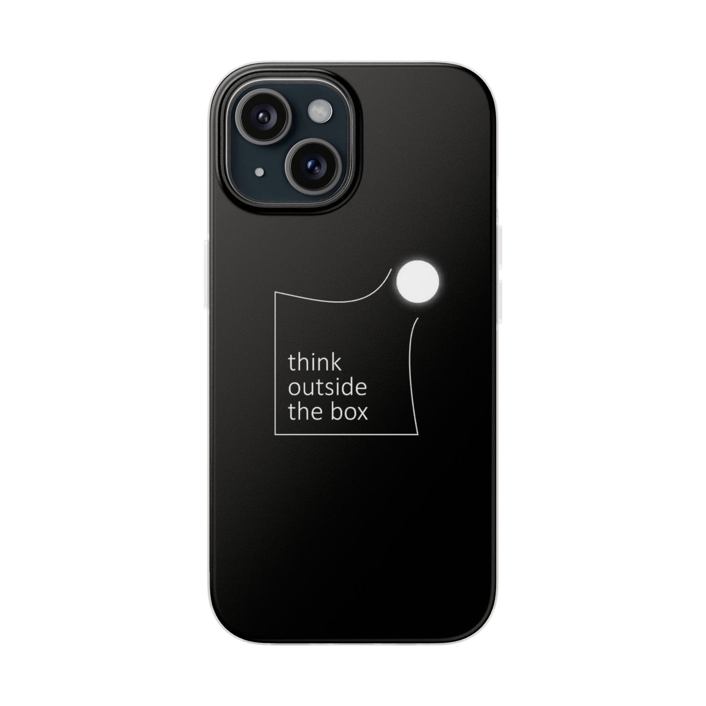 Think Outside The Box Flexible Phone Case