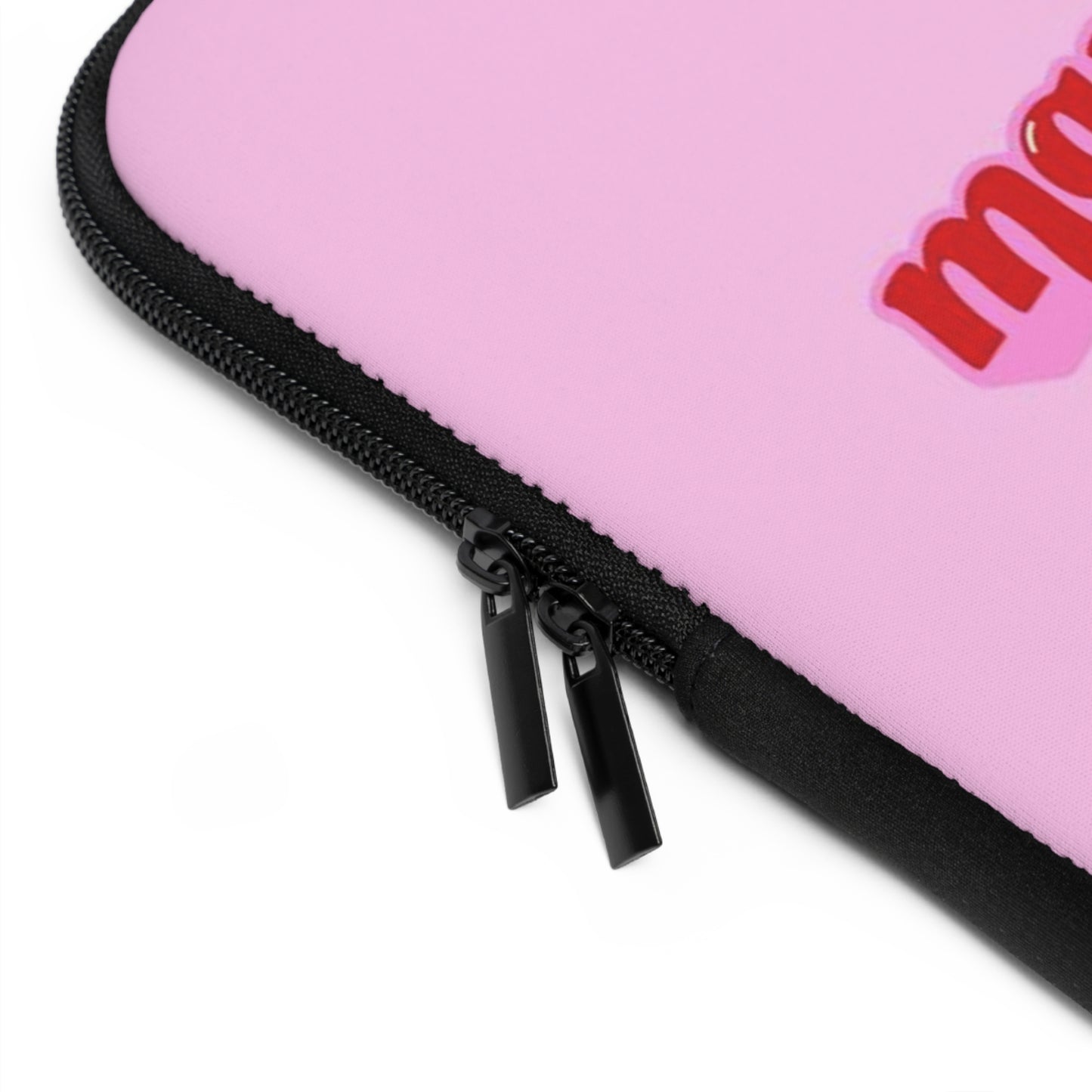 Manifest Your Vibe Laptop Sleeve, Pink Laptop Case, Motivational Sleeve, Tech Accessory