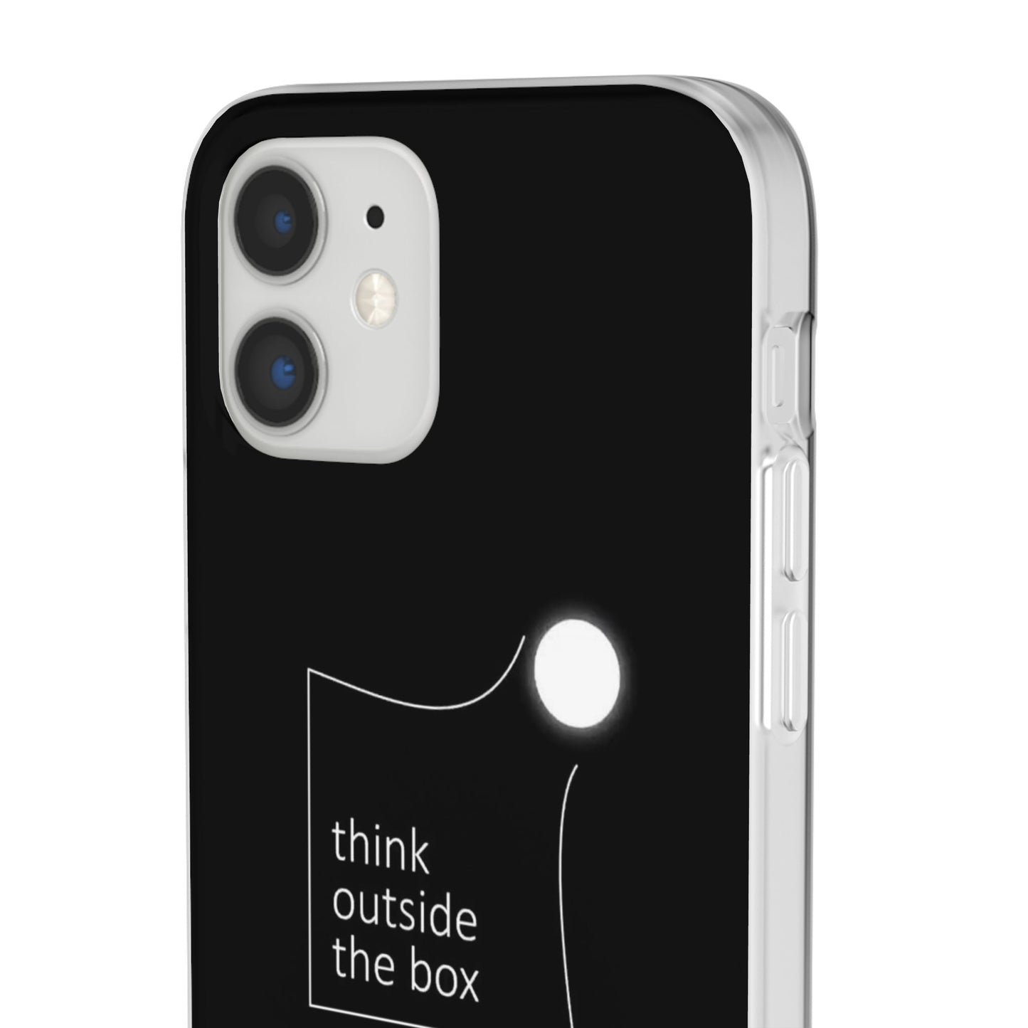 Think Outside The Box Flexible Phone Case