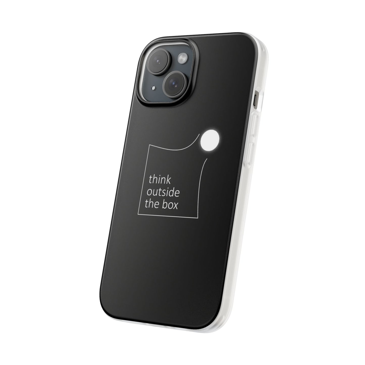 Think Outside The Box Flexible Phone Case