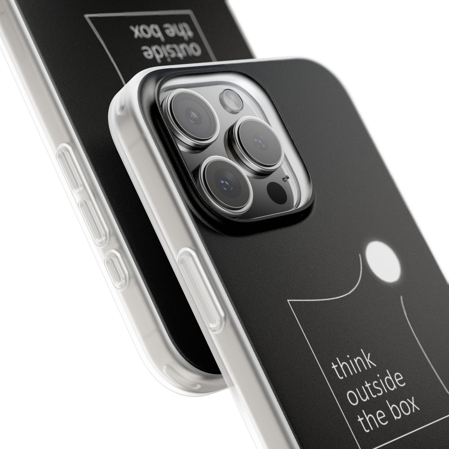 Think Outside The Box Flexible Phone Case