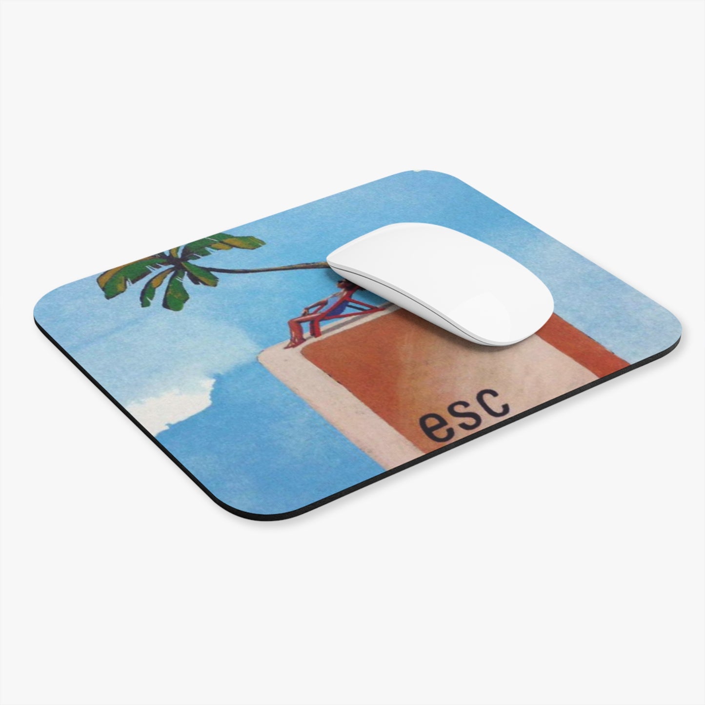 Escape Mouse Pad - Colorful Desk Accessory, Home Office Essentials