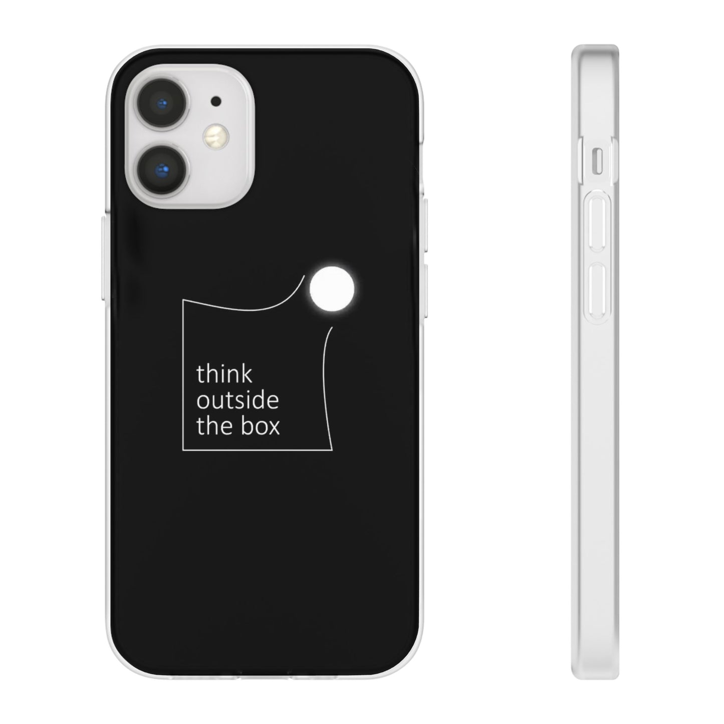 Think Outside The Box Flexible Phone Case