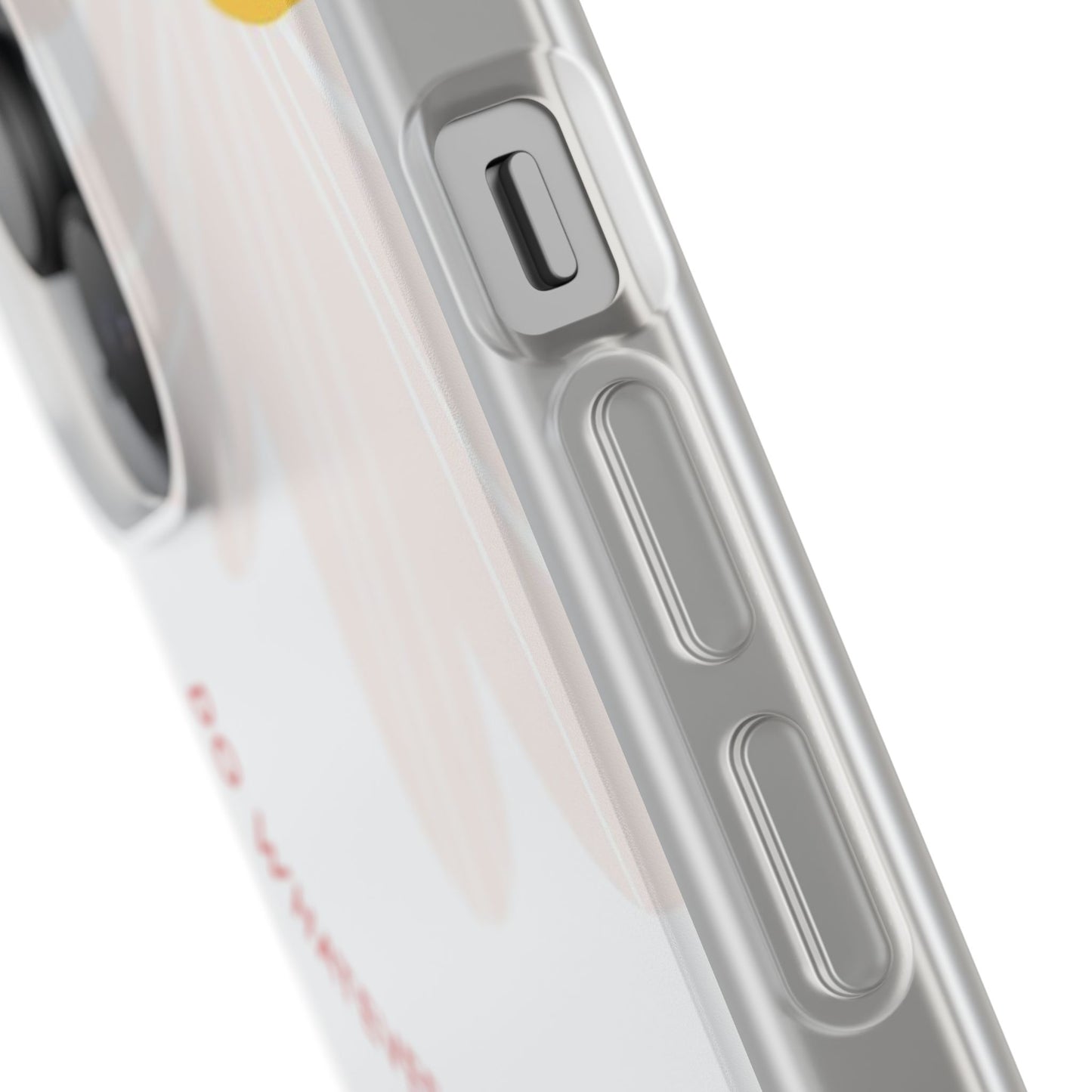 Daisy Flower Quote Flexible Phone Case