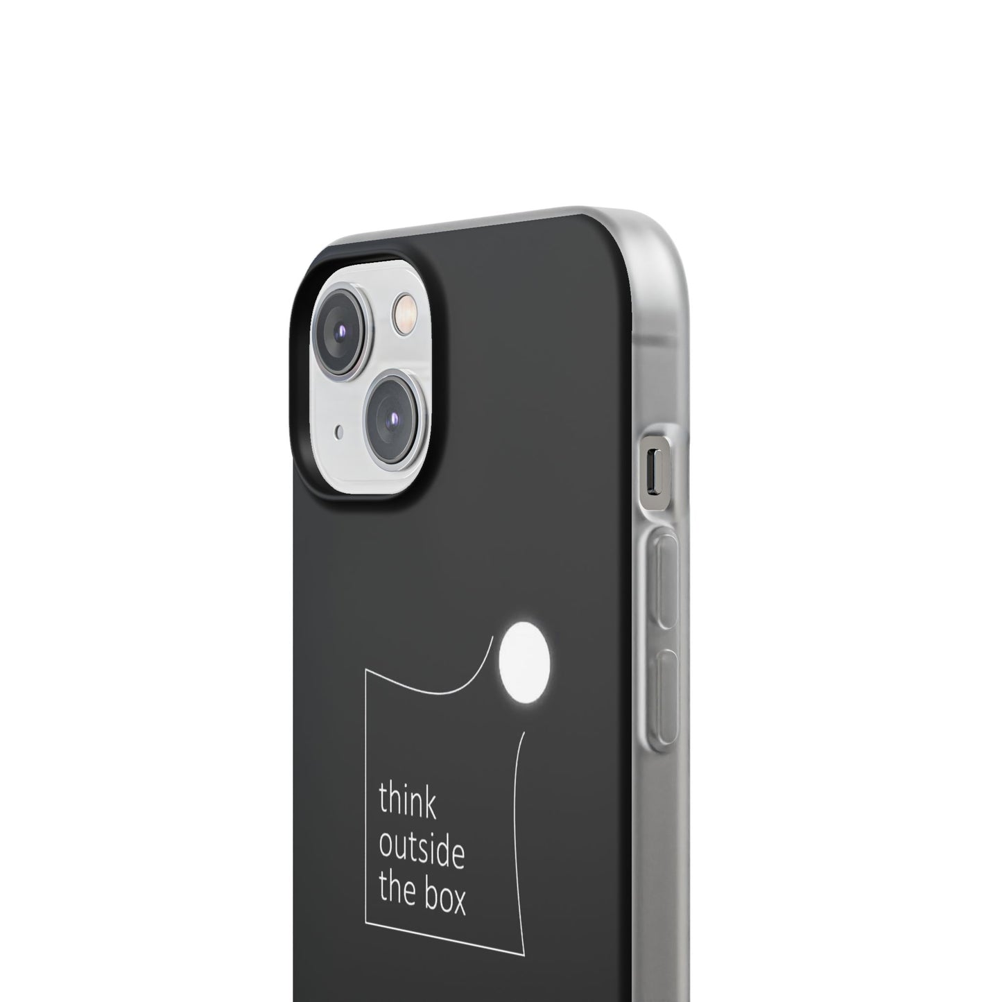 Think Outside The Box Flexible Phone Case