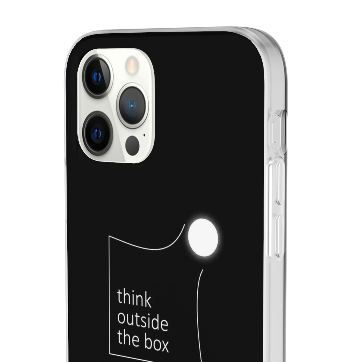 Think Outside The Box Flexible Phone Case
