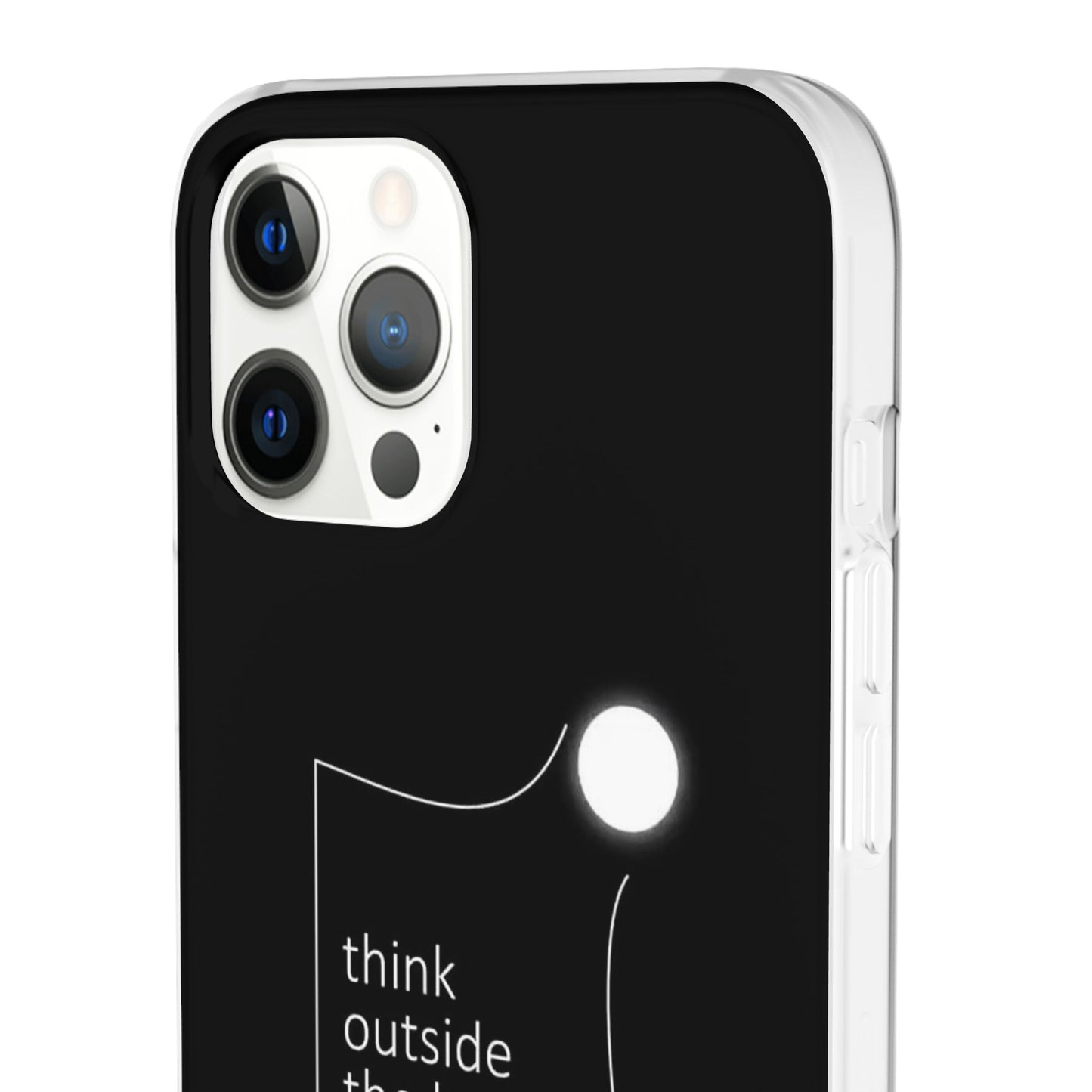 Think Outside The Box Flexible Phone Case