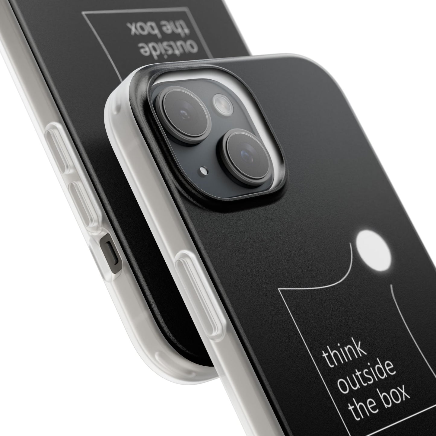 Think Outside The Box Flexible Phone Case