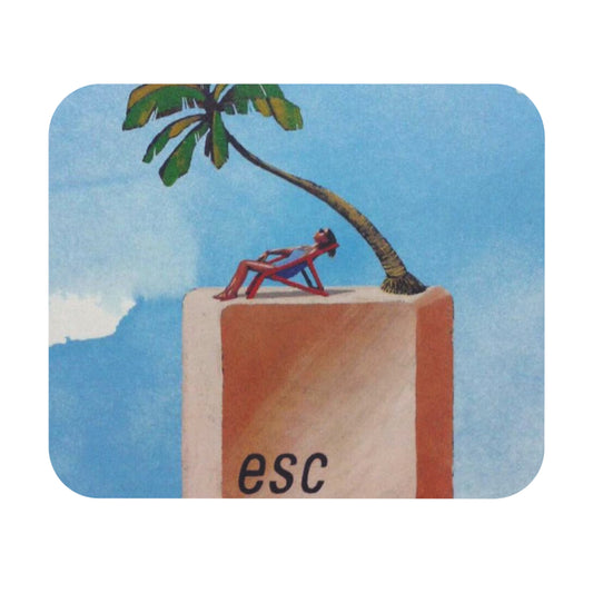 Escape Mouse Pad - Colorful Desk Accessory, Home Office Essentials